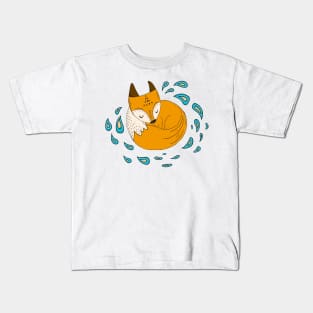 Sleepy fox Kids T-Shirt